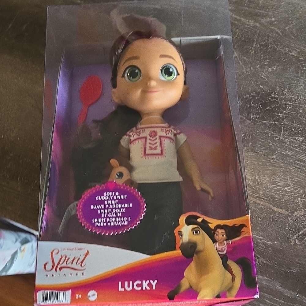Dreamworks Spirit Doll with Pink and White Outfit 2022 14 Inch Doll Brand New